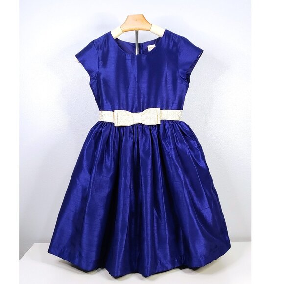 GYMBOREE PERFECT BLUE DRESS -GIRL 8 - Picture 2 of 13